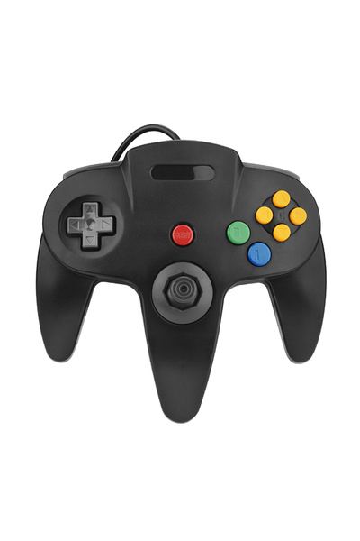 Choice Black N64 USB Wired Controller Gamepad Joystick for Classic Video Game...
