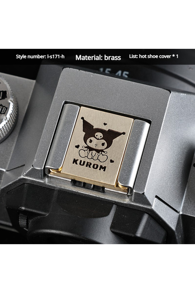 Choice غطاء قاعدة فلاش من سبائك الألومنيوم L-S171-H مناسب لكاميرات كانون، فوج...