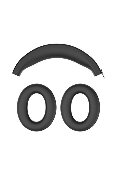 Choice غطاء حماية أسود لسماعات الأذن، وسادات أذن بديلة ، غطاء وسادة أنكر ساون...