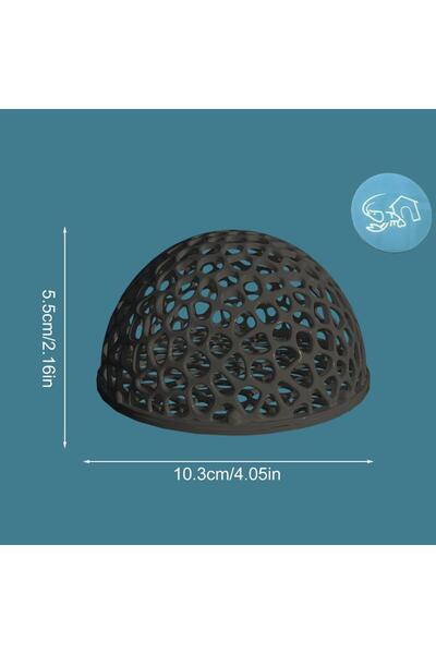 Choice Black Shrimp Cave Shrimp Hiding Place Aquarium Decoration Hollow Betta...