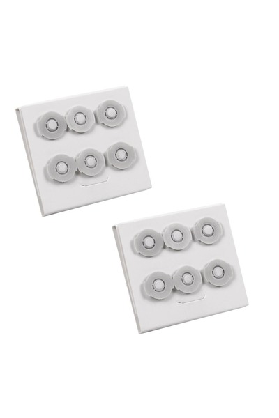 Choice5 12 قطعة من فلاتر خزان المياه لروبوتات التنظيف الروبوتية روبورك S50 S5...