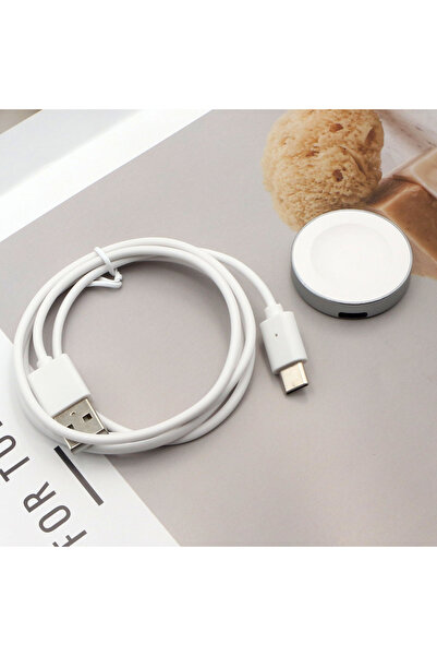 Choice1 Split-type Metal White Charger for Watch 5 42mm 46mm/ Fit 4/ Fit4 Pro...