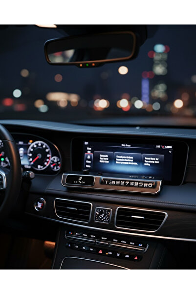 Lisinya جهاز إشعارات رقم موقف السيارات بإضاءة LED ومرطب بثلاثة مستويات - TYGO