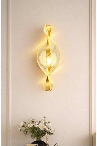 Buiva Luxury Pilli Duvar Aplik French Gold Kaplama Şık Görsellik Katar