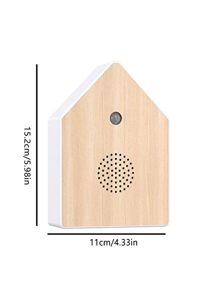 Choice صانع أصوات الطيور البنية، صندوق موسيقي يصدر أصوات زقزقة الطيور يعمل با...