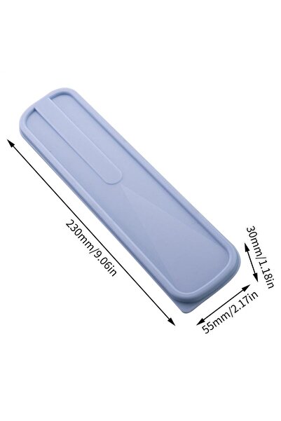 Choice5 Blue Tableware Box Multicolor Portable Cutlery Case Spoon Fork Storag...