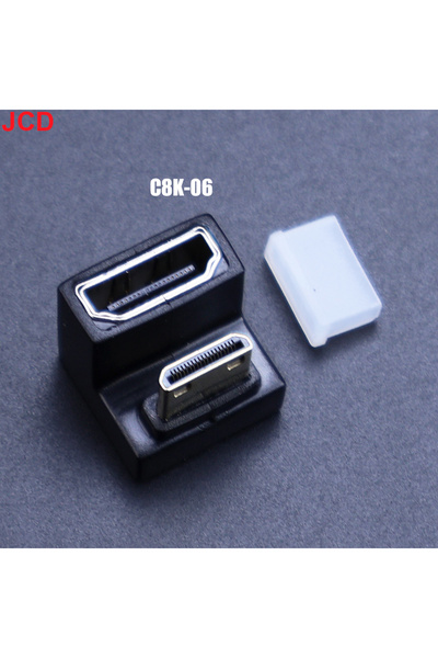 Choice3 محول C8K-06 من Mini إلى HDMI متوافق مع HDMI، بزاوية قائمة 90-270 درجة...