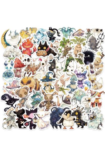 Choice 50PCS 50PCS Absurd Fairy Tale Mter Graffiti Stickers Waterproof Decals...