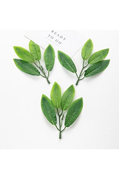 Choice1 50pcs green 50/100pieces Artificial Plants Green Silk Oleander Leaves...