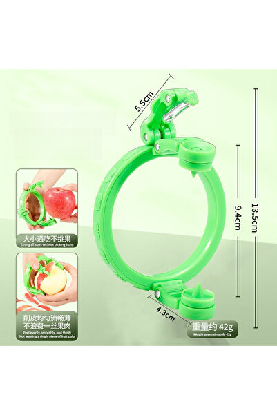 Choice مقشرة دوارة يدوية cyxpd-1pcs، قطاعة حلزونية للفواكه والخضراوات، أداة م...