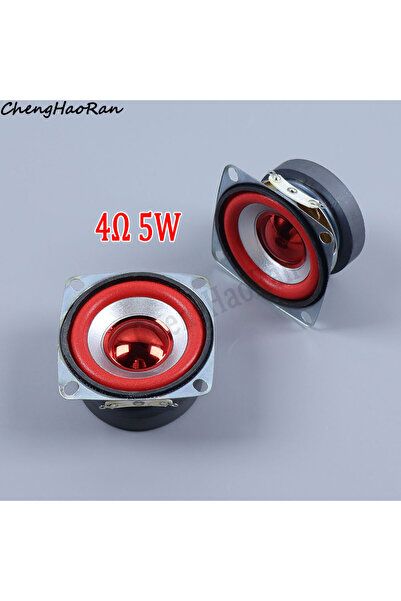 Choice1 مكبر صوت محمول أحمر اللون، قطعة واحدة، 4 أوم، 5 واط، نطاق صوتي كامل، ...