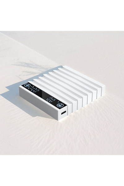 Choice1 ميزان قهوة صغير أبيض اللون، سعة 3 كجم، مزود بوظيفة توقيت تلقائي، قابل...