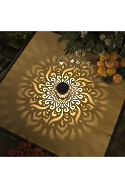 Choice مصباح جداري شمسي واحد، مصباح جداري خارجي مجوف يعمل بالطاقة الشمسية للب...