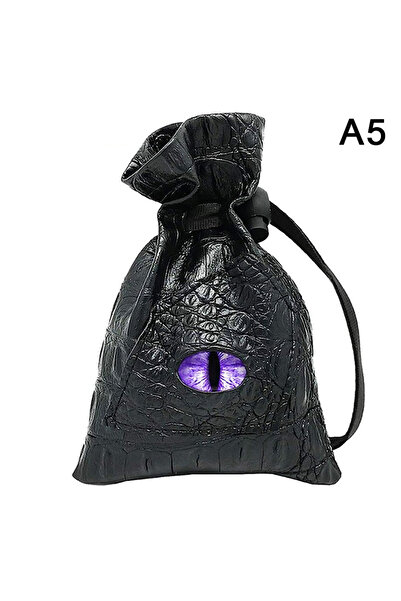 Choice3 A5 Quality PU Leather Drawstring Bag Storage for Dice Tarots Oracle C...