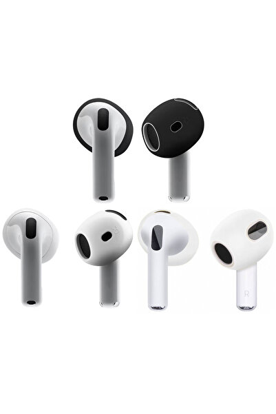 Choice10 3 أزواج فقط من أطراف الأذن المختلطة المصنوعة من السيليكون لسماعات Ai...