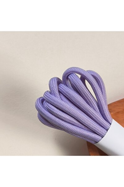 Choice26 5.5 ياردة - 5 أمتار، لون لافندر، 5 مم، حبل مضفر من بوليستر عالي الجو...