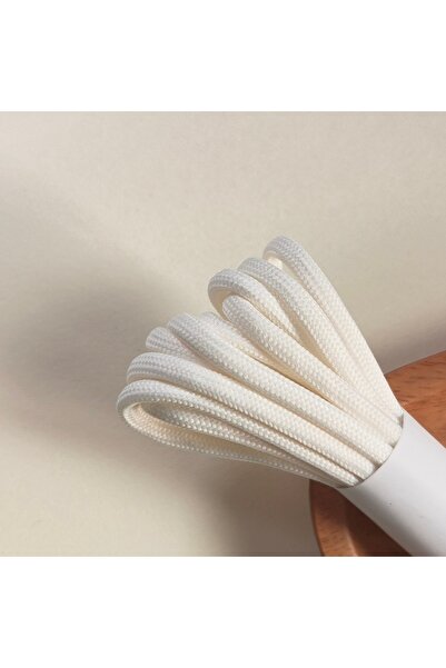 Choice16 5.5 ياردة - 5 أمتار، 30 قطعة بيضاء - 5 مم، حبل مضفر من بوليستر عالي ...