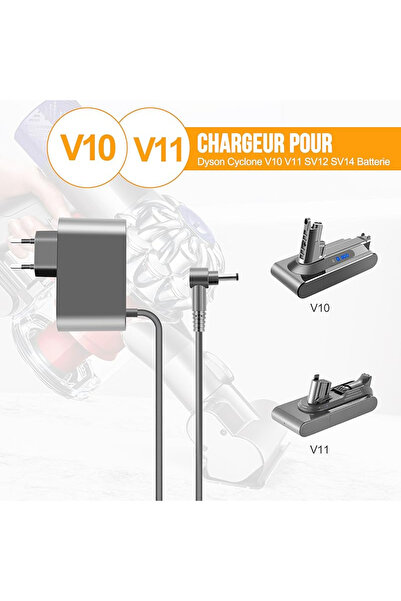 Choice شاحن أوروبي لماكينات دايسون الكهربائية، متوافق مع موديلات دايسون V10، ...