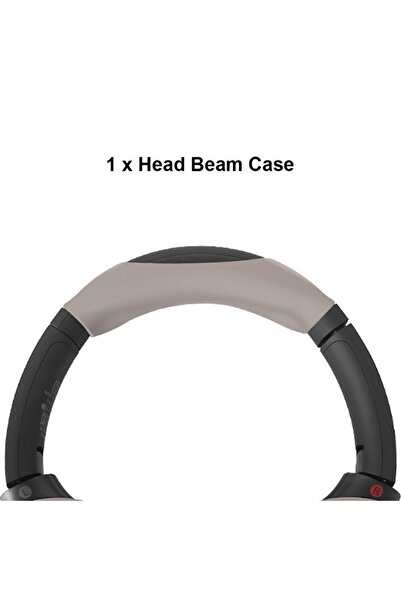 Choice9 غطاء وسادات أذن سماعات الرأس بيج اللون من هيد بيم، مناسب لسماعات WH-1...