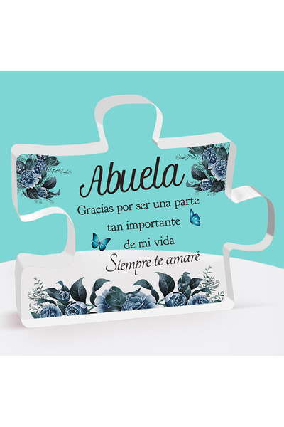 Choice Grandma 1pc SpanishGifts For Grandma Acrylic Decorations Delicate Gran...