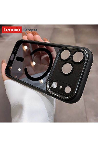 Choice34 حافظات هواتف شفافة من ماركة لينوفو لهاتف آيفون 17 برو ماكس باللون ال...