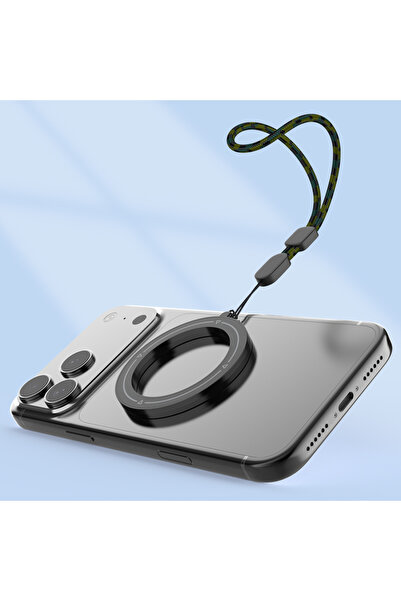 Choice5 حامل هاتف مغناطيسي قوي أسود اللون، متوافق مع نظام Magsafe، مزود بحلقة...