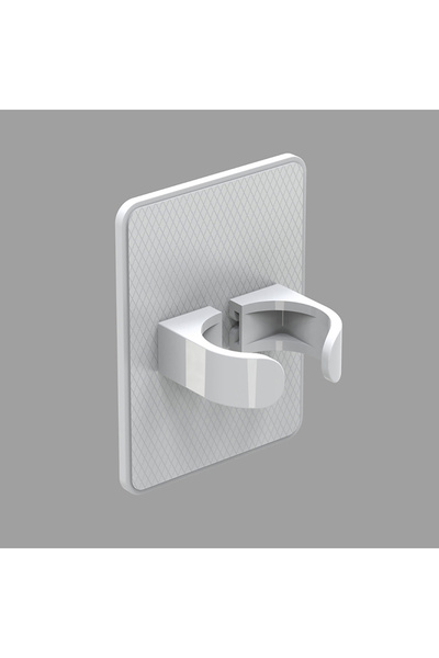 Choice حامل أمشاط أبيض، يُعلق على جدار الحمام، رف تخزين أمشاط، منظم مشابك شعر...