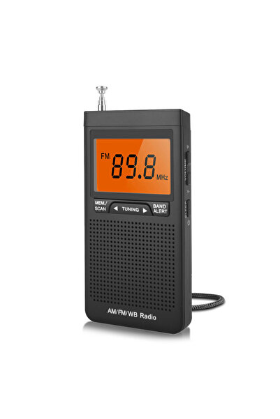 Choice راديو الطقس NOAA راديو الطقس NOAA AM FM WB ستيريو راديو حقيبة راديو صغ...