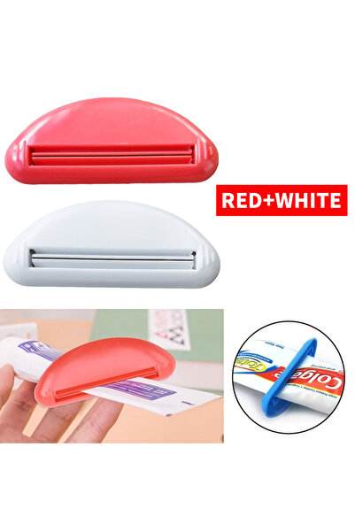 Choice4 أبيض أحمر 4 قطع/قطعتان/قطعة واحدة - عصارة معجون أسنان يدوية، عصارة من...