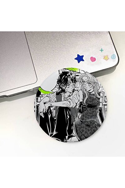 Choice43 25x25 مم z12 شارة "الشخص الذي كانت مهتمة به لم يكن كذلك" دبوس زر ناع...