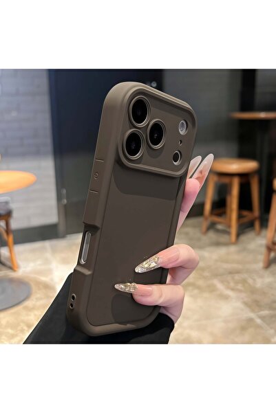 Choice جراب سميك مقاوم للصدمات، بني داكن، لهاتف آيفون 14 بلس، متوافق مع هواتف...