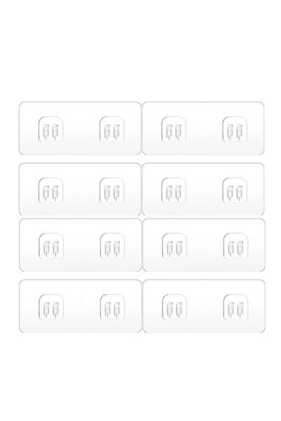 Choice1 عبوة من 8 قطع، عبوة من 4 قطع، خطافات لاصقة قوية لرفوف الحمام، سلة زاو...