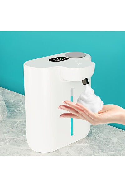 Choice رمادي فاتح، سعة كبيرة 500 مل، 9 مستويات قابلة للتعديل للرغوة/السائل، م...