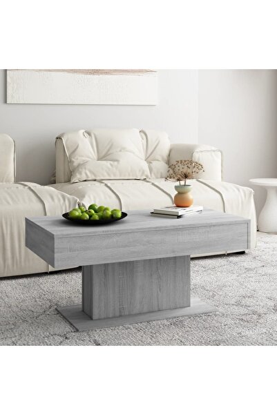 Concept Τραπεζάκι σαλονιού, γκρι sonoma, 96x50x45 εκ., επεξεργασμένο ξύλο