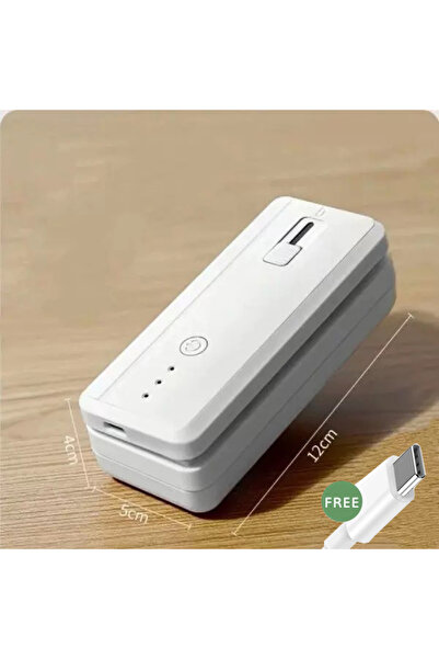 Choice جهاز إغلاق حقيبة صغيرة محمول أبيض اللون، 2 في 1، مزود بخاصية اللحام ال...