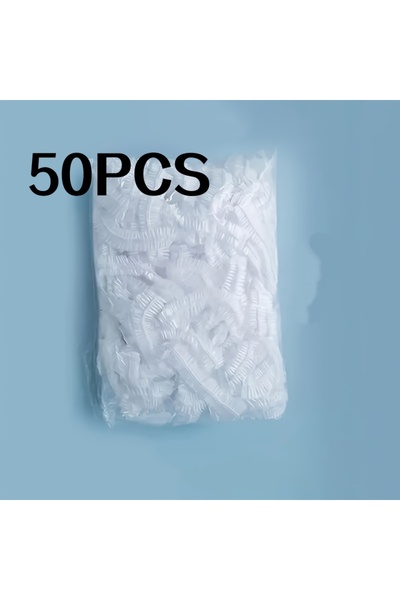 Choice1 50 قطعة أو 50/100 قطعة من أغطية الاستحمام للاستخدام مرة واحدة لصبغ ال...