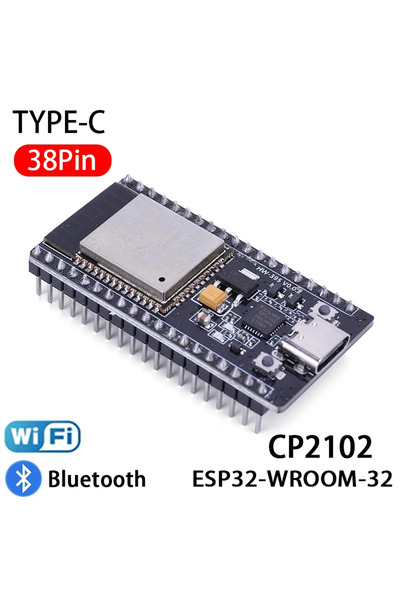 Choice1 CP2102 Type-C 38Pin ESP-WROOM-32 ESP32 Bluetooth Wifi Dual Core ESP32...