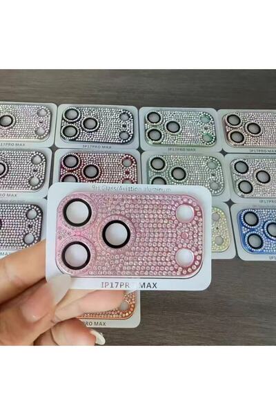 Choice1 Other iPhone17promax Pink Colorful Luxury Handmade 3D Full Cover Rhin...