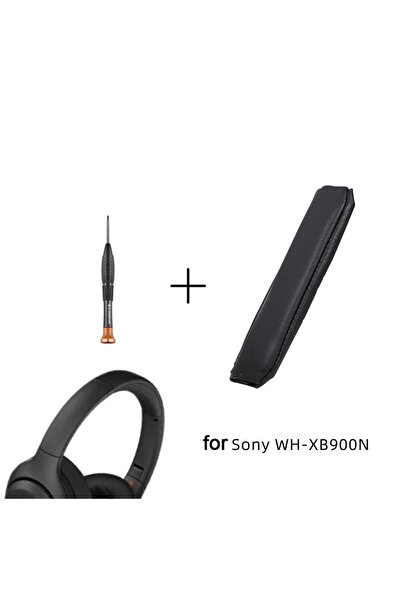 Choice طوق رأس أسود XB900 WHXB900N، وسادة بديلة لطوق الرأس لسماعات الرأس WH-X...