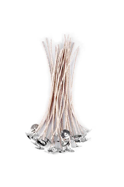 Choice1 30 قطعة من فتائل الشموع الخالية من الدخان بطول 6-20 سم، مصنوعة من قطن...