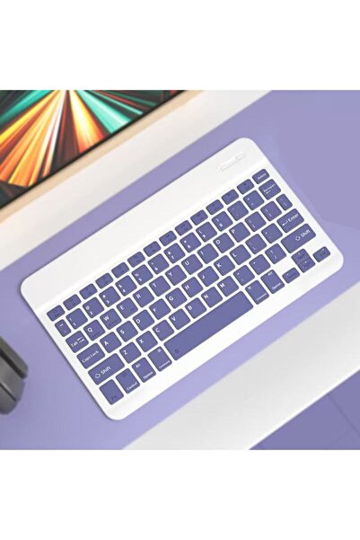 choice2 as picture Bluetooth Wireless Keyboard Mini Keyboard For Laptop Table...