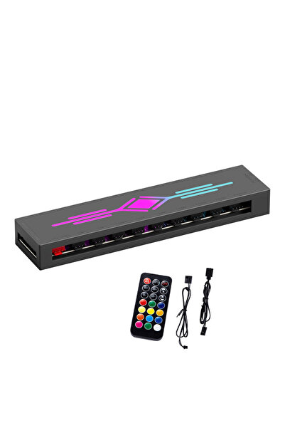 Choice1 موزع إضاءة ومراوح HA60 أسود اللون، 10 منافذ، 5 فولت، 3 دبابيس + PWM، ...