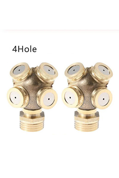 choice2 قطعتان من فوهات رش الماء ذات 4 فتحات، جهاز رش عالمي 1/2 بوصة، وصلة رش...