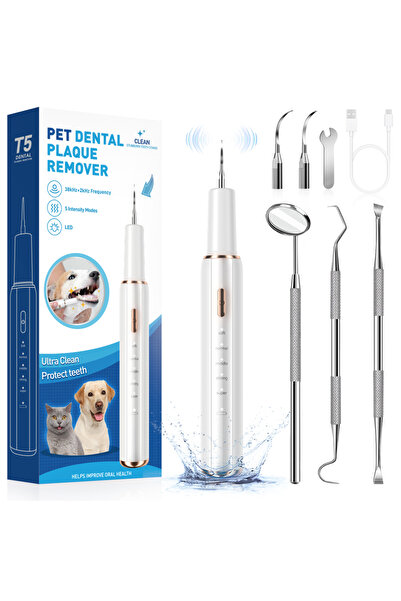 Choice Metal kits Electric Dog Teeth Cleaner Ultrasonic Dental Scaler Tartar ...