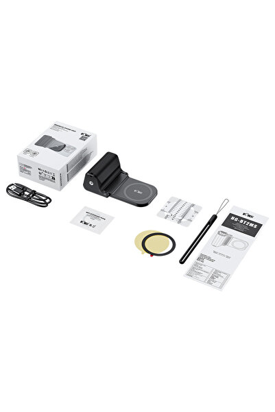 Choice حامل ثلاثي القوائم أسود اللون، عالمي للهواتف الذكية التي تعمل بنظام أن...