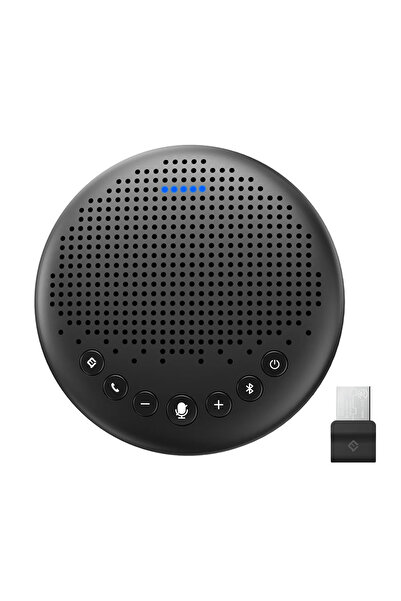 Choice مكبر صوت لاسلكي للمؤتمرات EMEET مع 3 ميكروفونات مانعة للضوضاء، صوت محي...