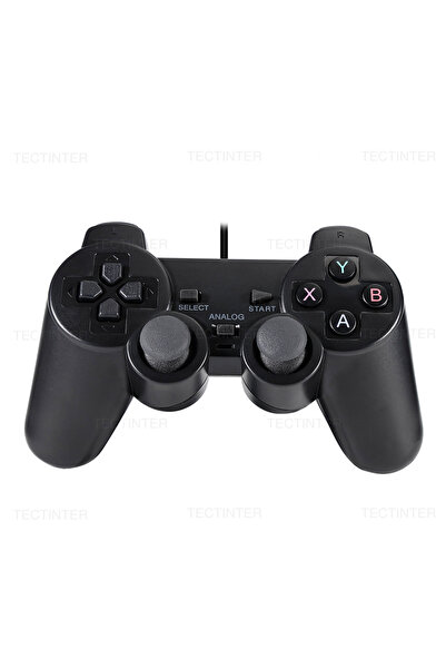 Choice وحدة تحكم ألعاب بأسلاك سوداء USB للكمبيوتر الشخصي، وحدة تحكم ألعاب أند...