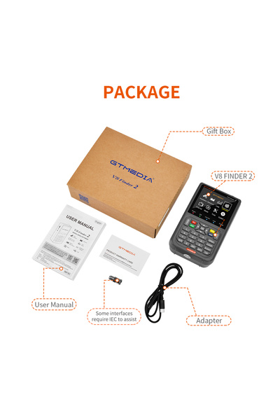 Choice جهاز V8 Finder 2 GTMEDIA V8 Finder 2 Satellite Finder Meter DVB-S/S2/S...