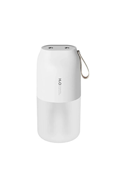 Choice مرطب هواء لاسلكي قابل لإعادة الشحن، أبيض اللون، مزود بفوهتين لرذاذ بار...