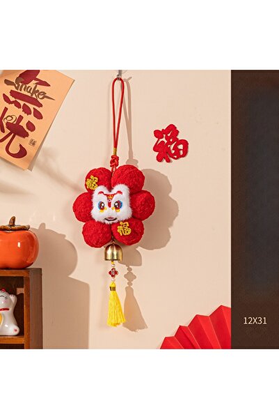 Choice زينة رأس السنة الجديدة 2026، زينة معلقة على شكل شرابة باب، زينة رأس ال...